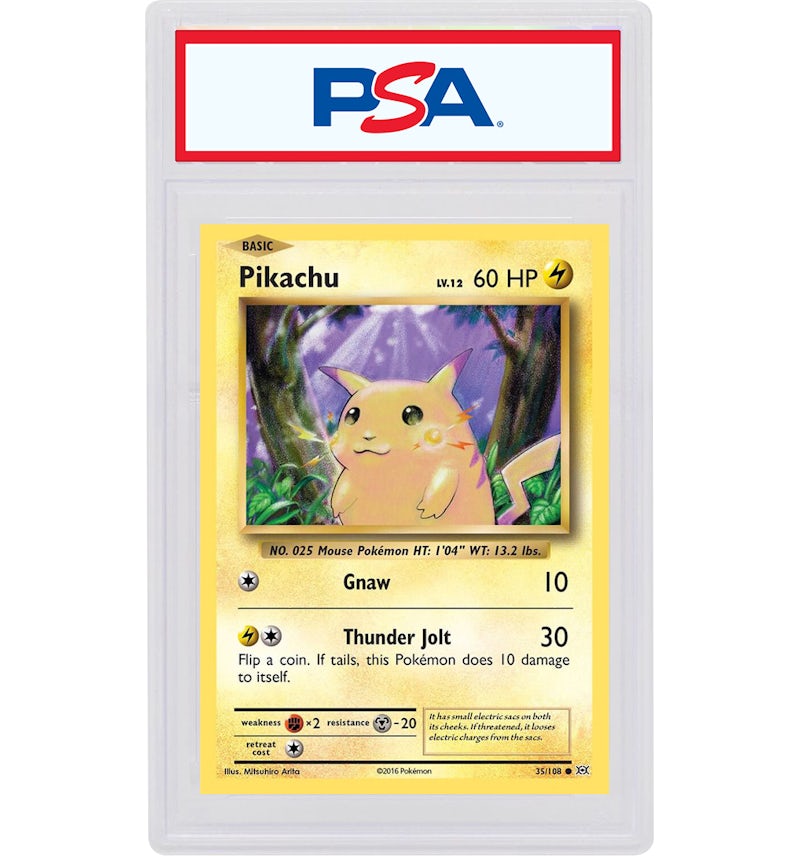 Pikachu 2016 Pokmon XY Evolutions 35/108 (PSA or BGS Graded) - 2016 - US Pikachu 2016 Pokmon XY Evolutions 35/108 (PSA or BGS Graded) - 2016 - US