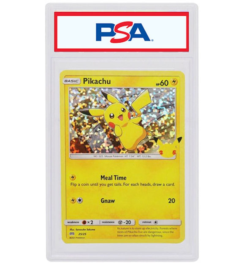 Pikachu 2021 Pokmon TCG 25th Anniversary McDonald's Collection Holo #25/25 (PSA or BGS Graded) - 2021 - US Pikachu 2021 Pokmon TCG 25th Anniversary McDonald's Collection Holo #25/25 (PSA or BGS Graded) - 2021 - US