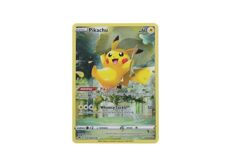 2023 POKEMON CENTER PIKACHU 下四桁9999 Pikachu 2023 Pokémon Sword & Shield Crown Zenith FA Full Art