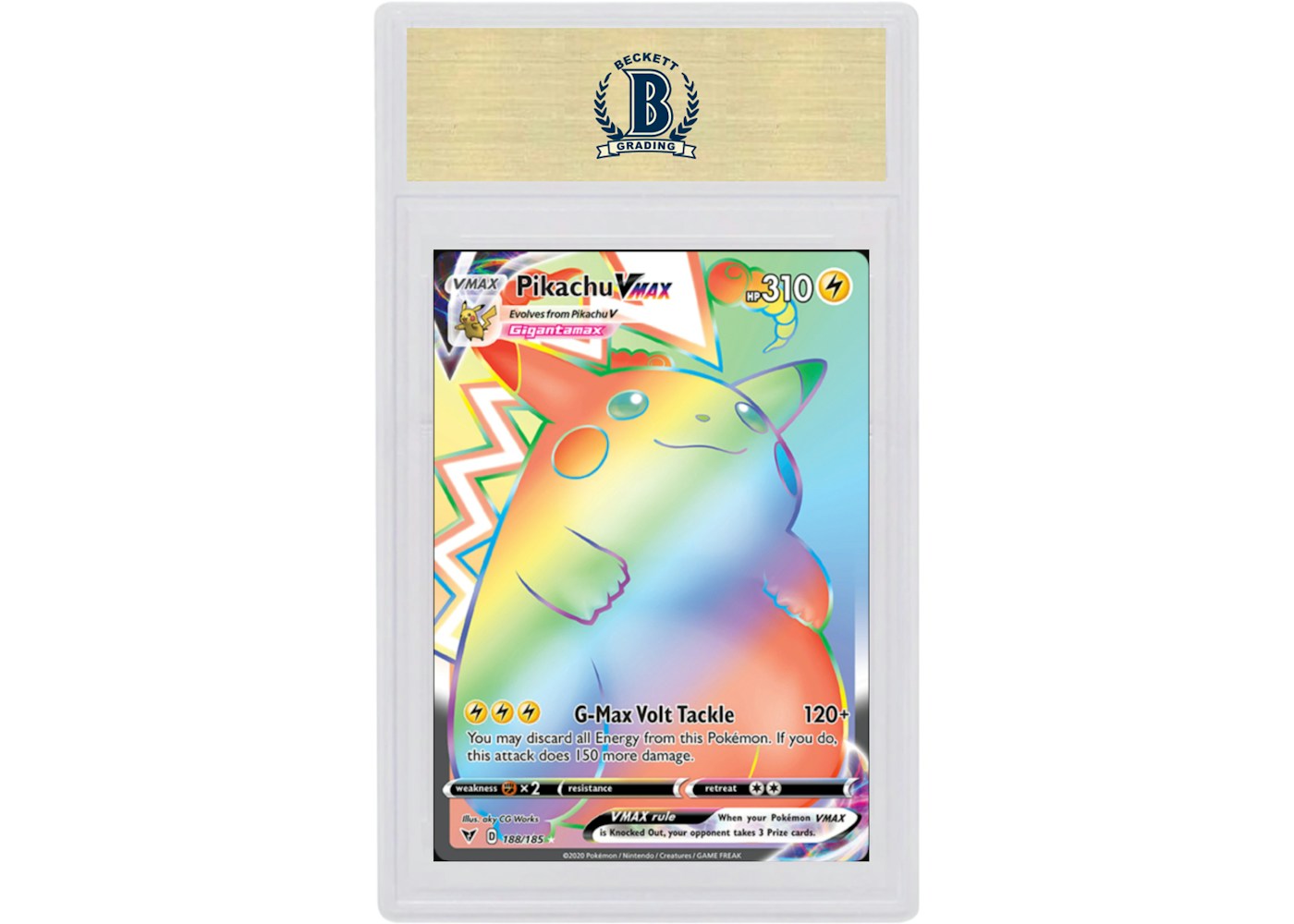 Pikachu Vmax Full Art Secret Rare Pokemon Tcg Sword Shield Vivid Voltage 1 185 Pikachu Vmax Full Art Secret Rare Pokemon Tcg Sword Shield Vivid Voltage 1 185