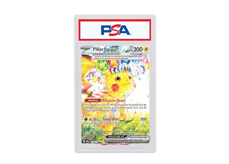 Pikachu ex 2024 Pokmon Surging Sparks Holo 238/191 (PSA or BGS Graded) -  2024 - US