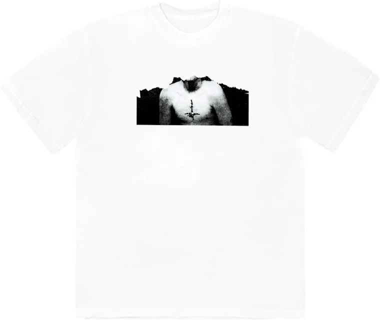 Playboi Carti Black Leather Devil T-shirt White - CA