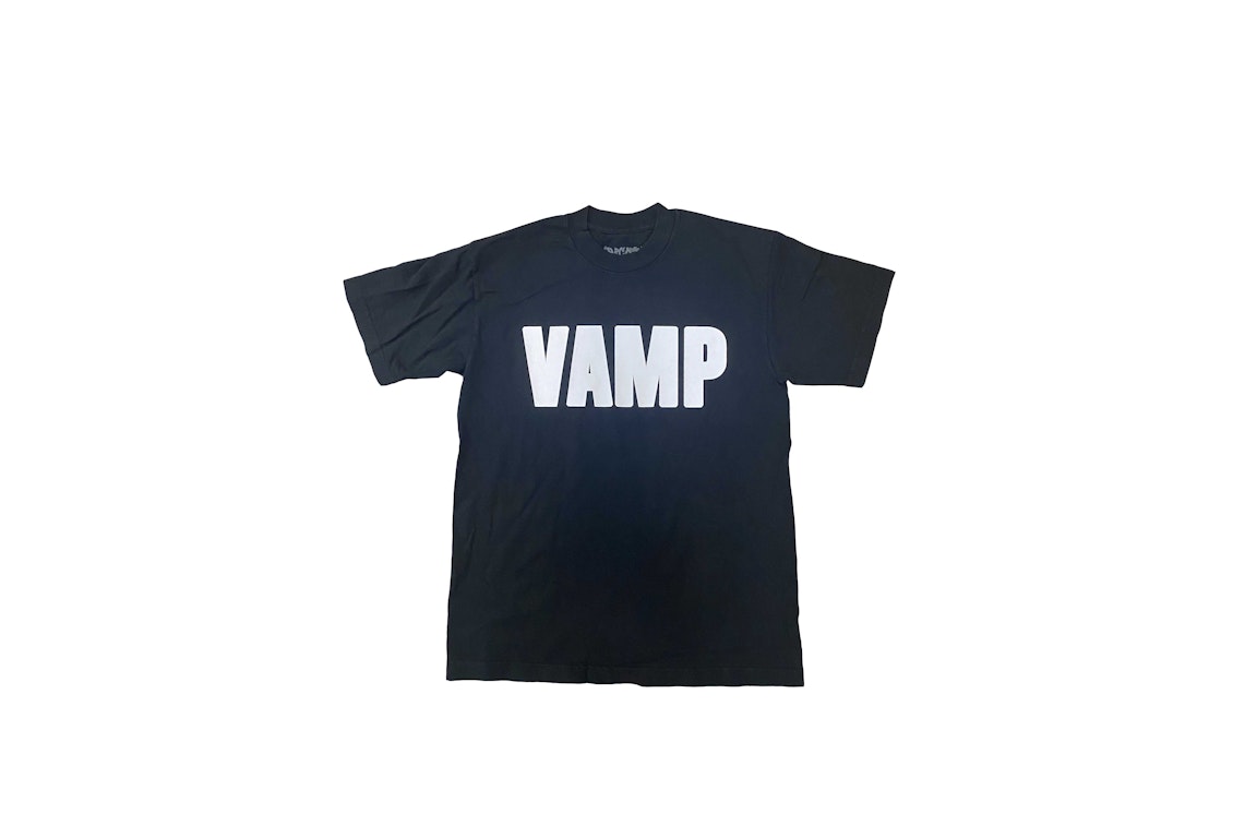Pre-owned Playboi Carti Narcissist Tour Vamp T-shirt Black
