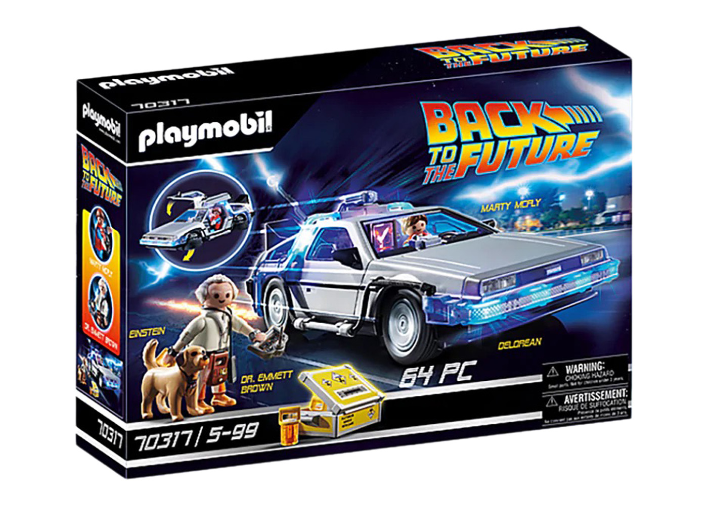 Playmobil Back to the Future DeLorean Set 70317