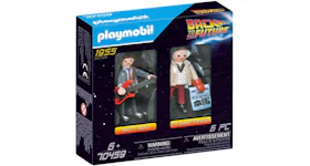 Playmobil Back to the Future Marty Mcfly and Dr. Emmett Brown Set 70459