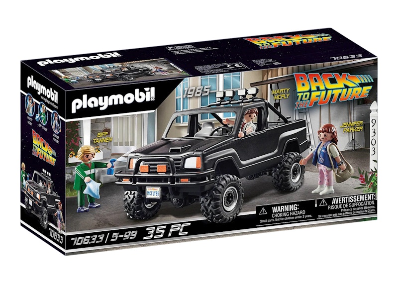 Playmobil Back to the Future Part II Verfolgung mit Hoverboard Set