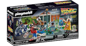 Playmobil Back to the Future Part II Verfolgung mit Hoverboard Set 70634