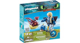 Playmobil Dream Works Dragons Astrid with Hobgobbler Set 70041