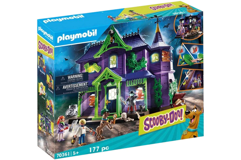 Halar Minúsculo Recuento Playmobil SCOOBY-DOO! Adventure in the Mystery Mansion Set 70361 - ES