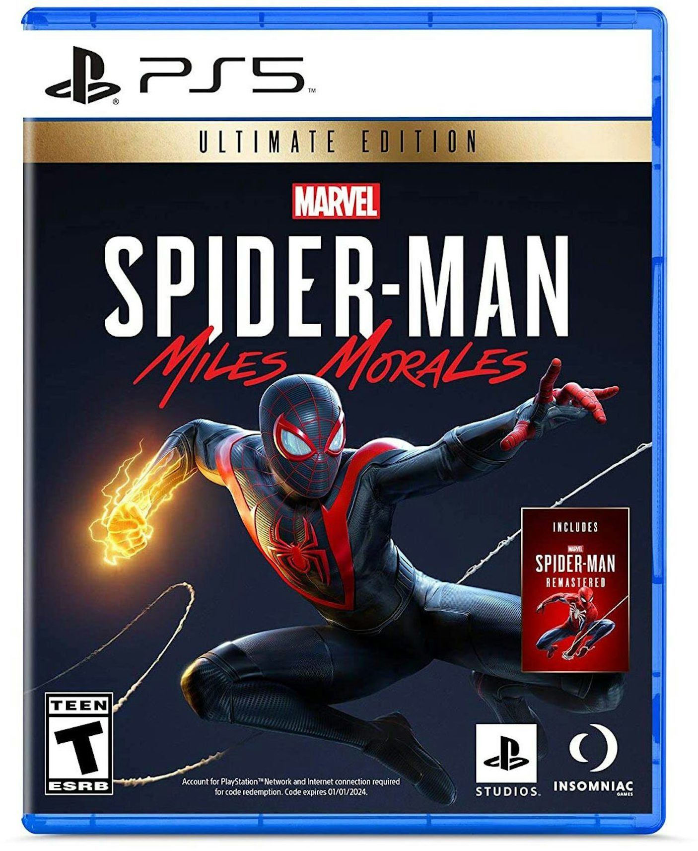 Jogo PS5 - Marvel - Spider Man - Miles Morales Ultimate Edition - Sony