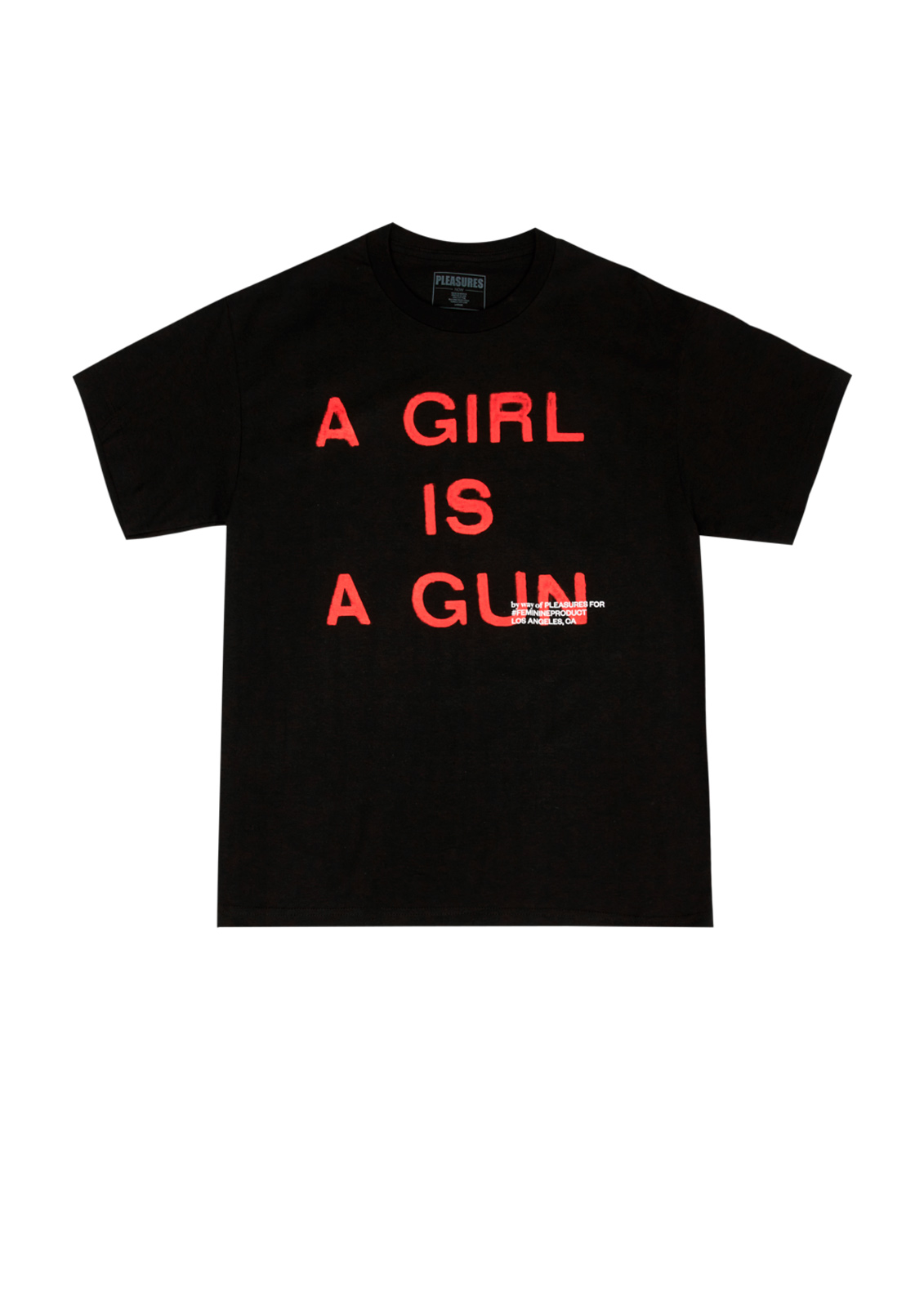 A GIRL’S IS A GUN  RAGLAN  TEE