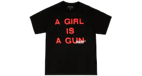 Pleasures A Girl is a Gun T-shirt Black