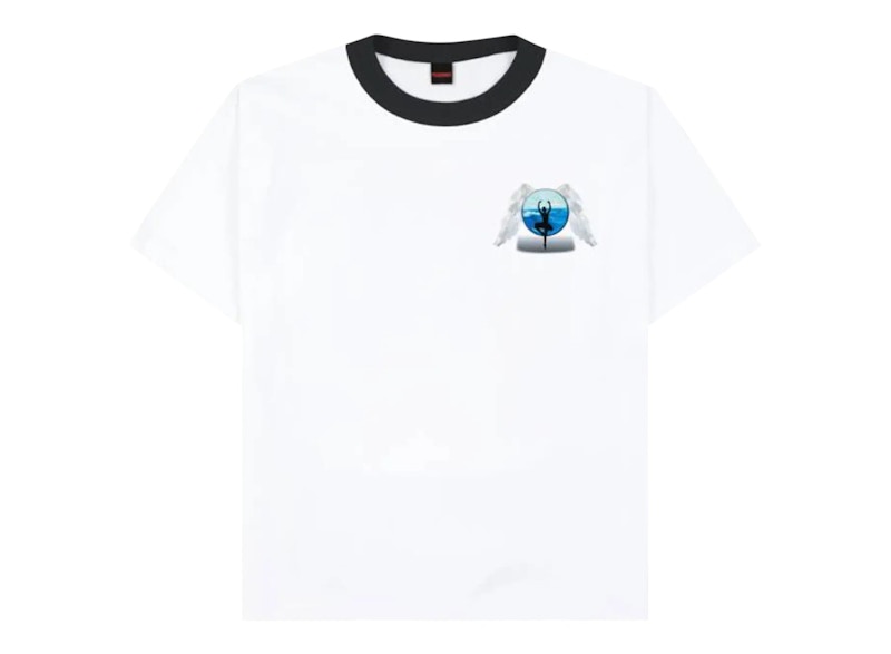 Pleasures Angel Place Ringer T-shirt White