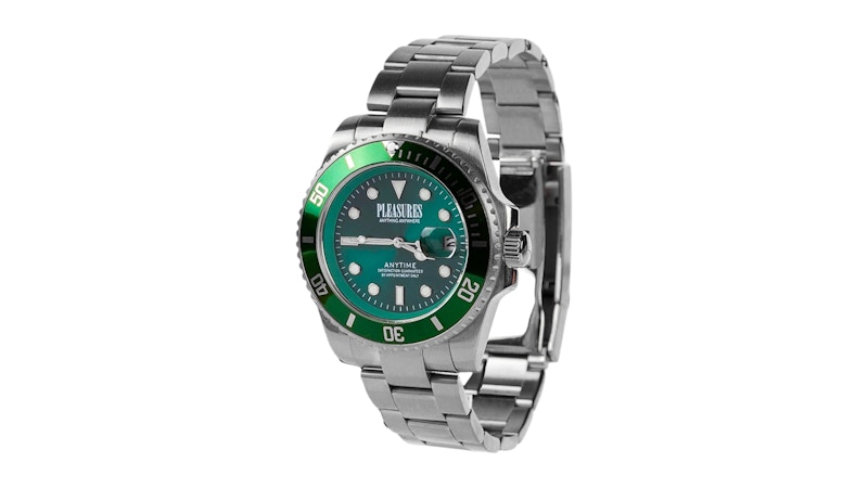 Pleasures Anytime Watch Green/Gold
