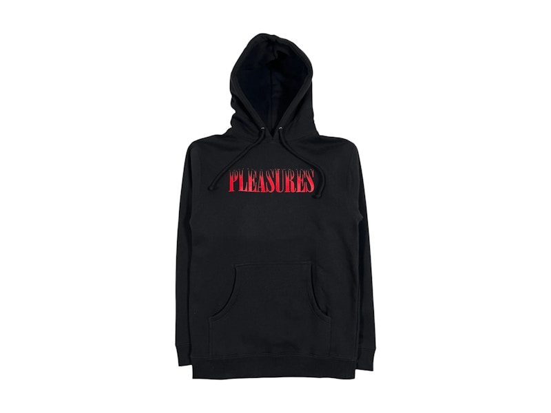 【PLEASURES】 CRUMBLE HOODIE Black PLEASURES CRUMBLE HOODIE BLACK - Probus