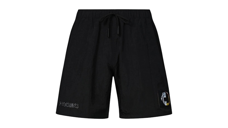 Pre-owned Pleasures Men's  Crush Hiking Shorts In Black