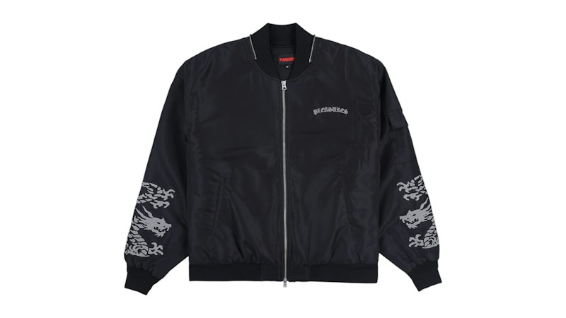 Pleasures Dragon Jacket Black