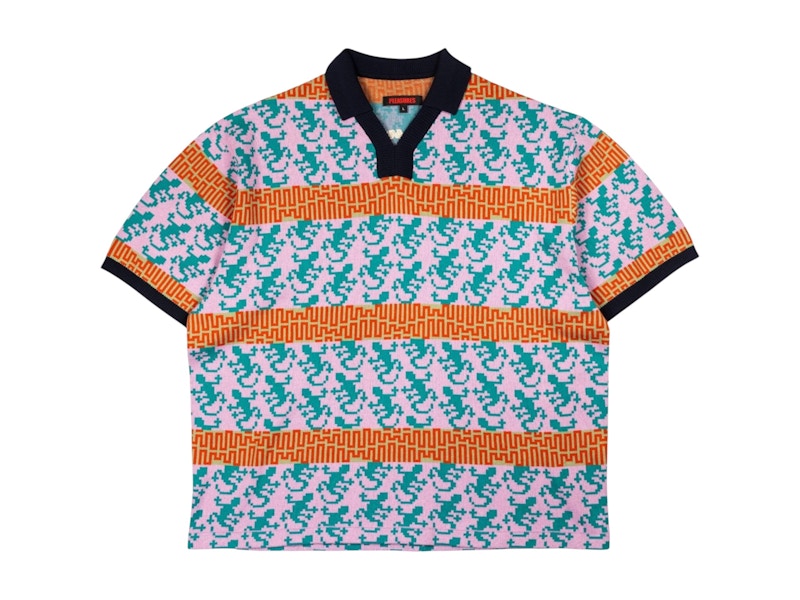 Pleasures Gecko Jacquard Polo Multi メンズ - SS25 - JP