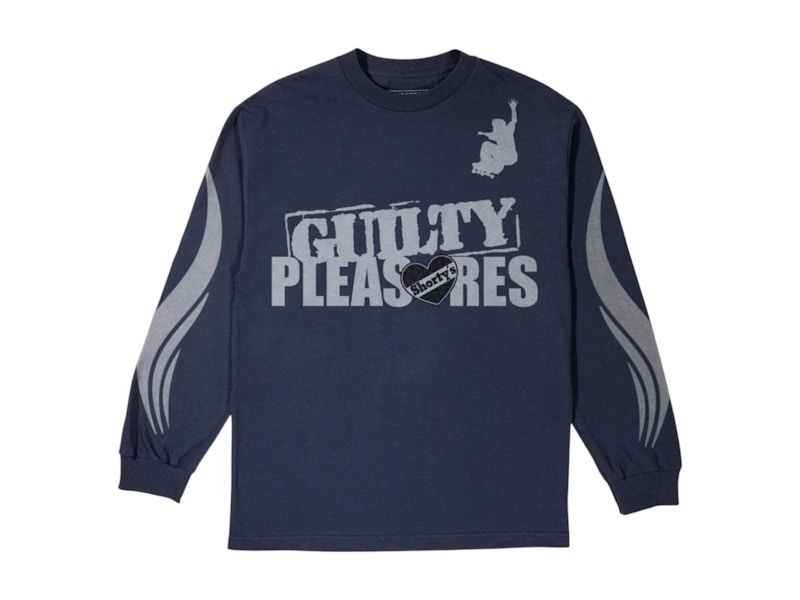 トップス GUILTYGUYS Pleasures Guilty L/S T-shirt Navy Hombre - FW24 - MX