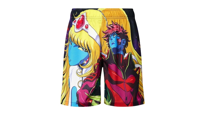 Pleasures - Pantaloncini Interstella, multicolore