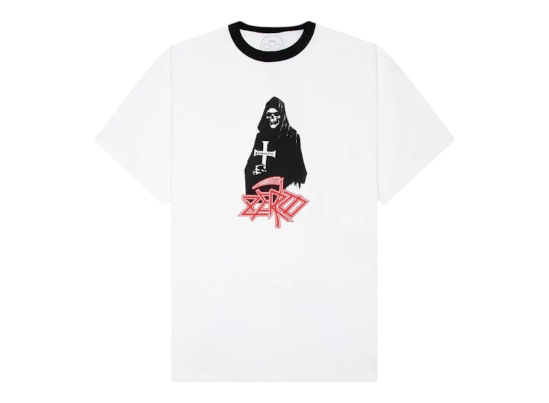 Pleasures Reaper Ringer T-shirt White