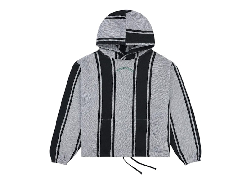Pleasures Rug Poncho Hoodie Black