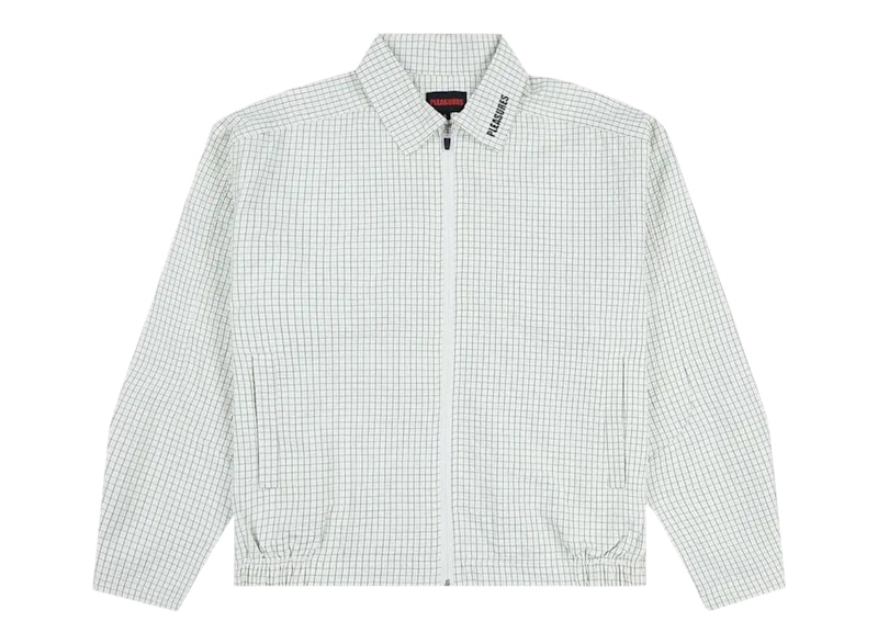 Pleasures Shifty Track Jacket Ecru