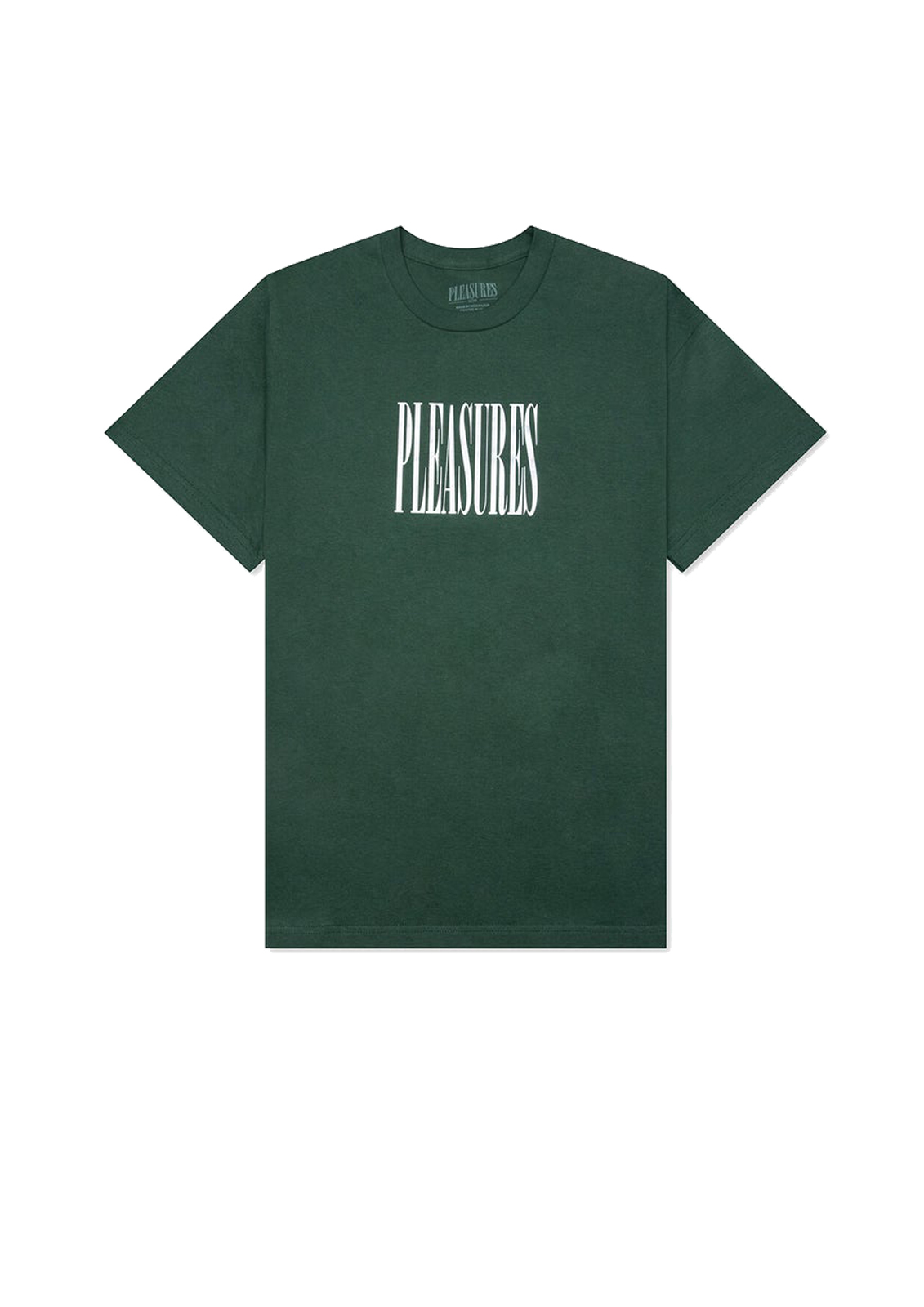 Pleasures Stretch T-shirt Green Men's - FW21 - US