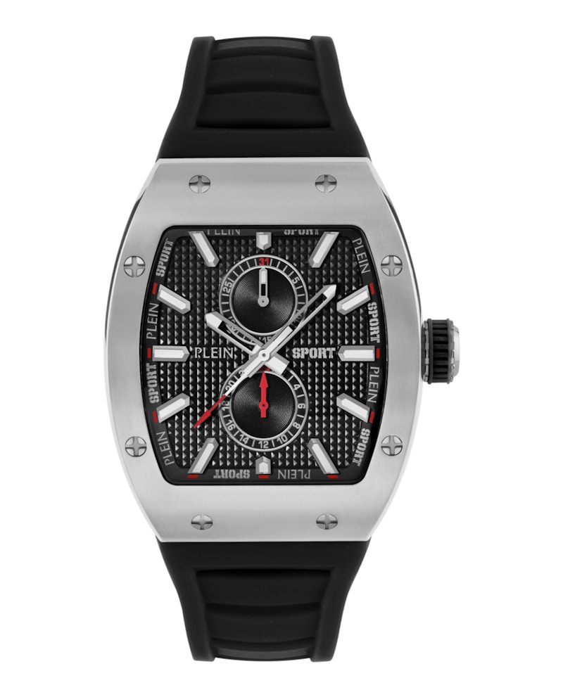 Men's Plein Sport Stormbreaker Silicone Watch PSSGA0126 in Stainless Steel