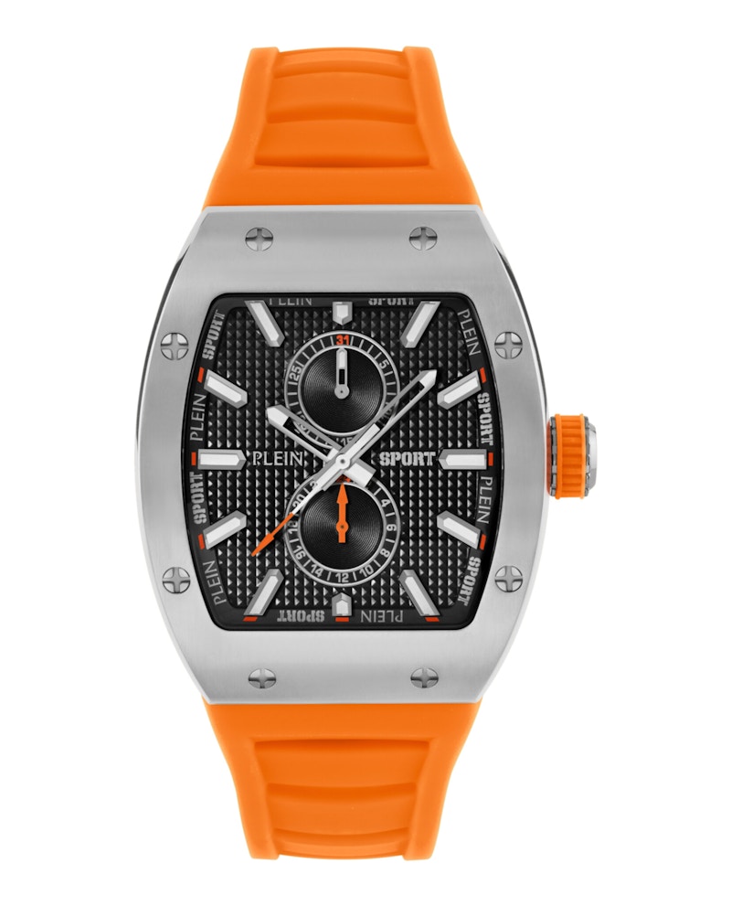 Men's Plein Sport Stormbreaker Silicone Watch PSSGA0426 in Stainless Steel