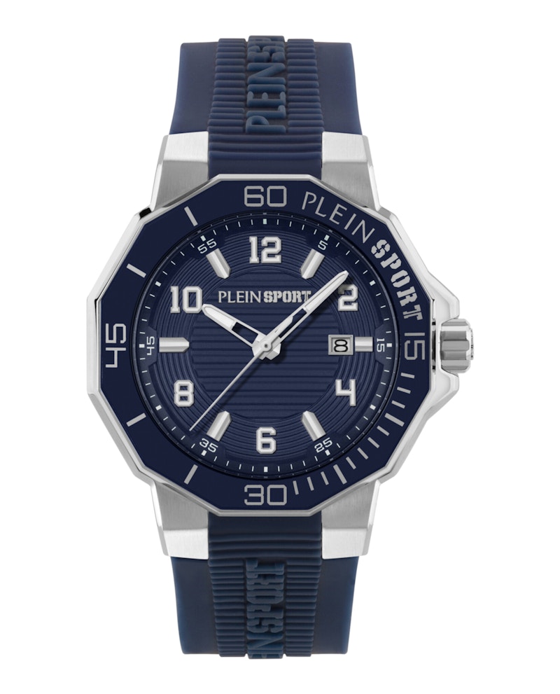 Men's Plein Sport Titan Silicone Watch PSUGA0126 in Stainless Steel