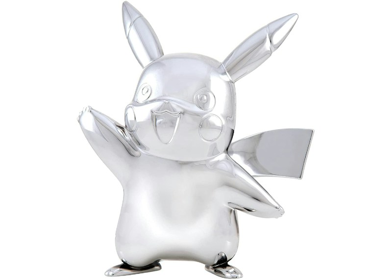 Pokemon 25th Anniversary Pikachu 3 Inch Figure #2 Silver