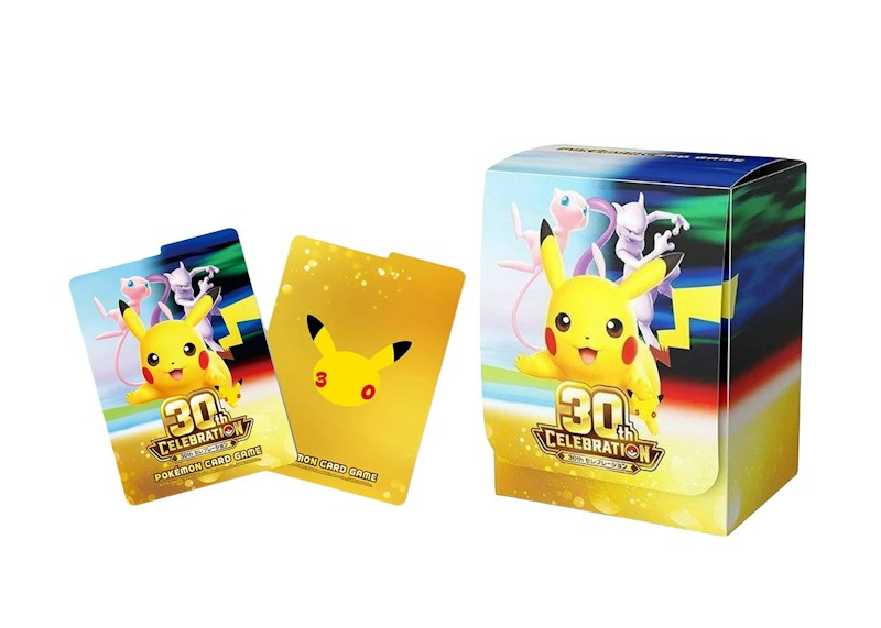 Pokemon 30th Celebration Card Deck Box