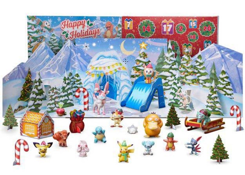 Pokemon Battle Figure Multipack Deluxe Holiday Calendar 2022 (Target