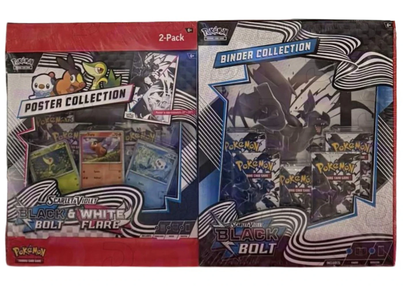 Pokmon Black Bolt & White Flare Poster Collection and Black Bolt Binder Collection Bundle (Sam's Club Exclusive) - US Pokmon Black Bolt & White Flare Poster Collection and Black Bolt Binder Collection Bundle (Sam's Club Exclusive) - US