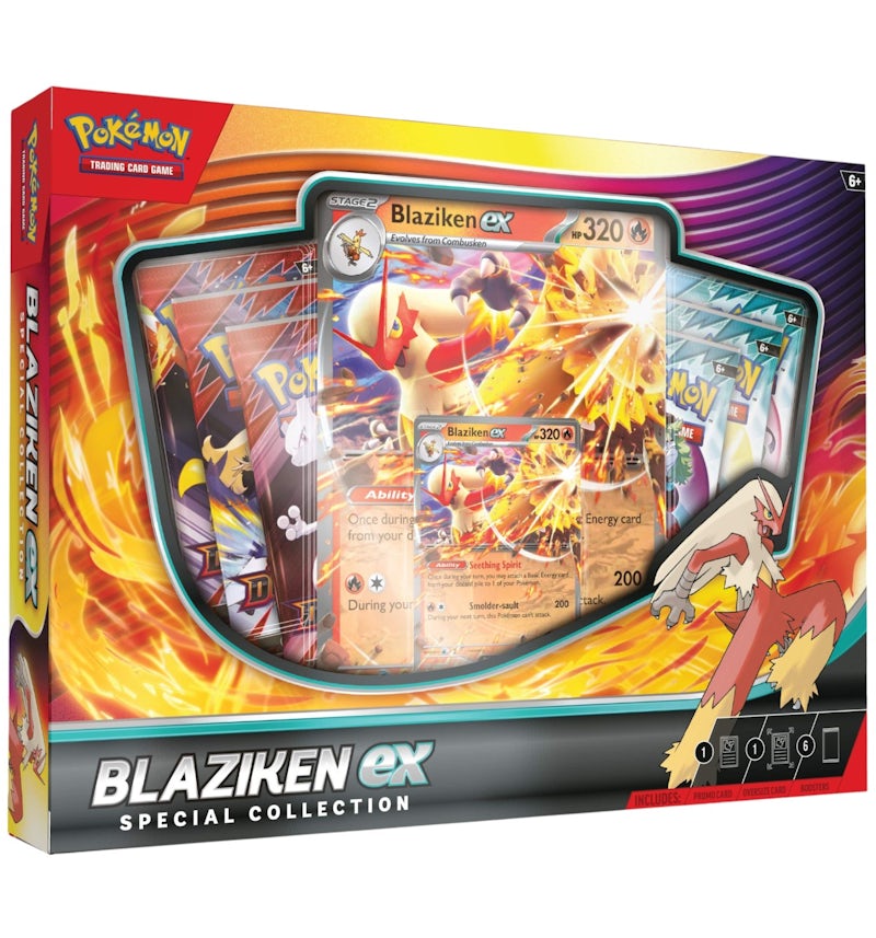 Pokmon Blaziken ex Special Collection Box - US Pokmon Blaziken ex Special Collection Box - US