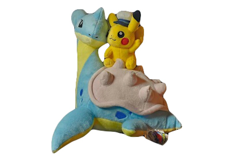 Pokemon Center World Store 2023 Lapras & Pikachu Plush - US