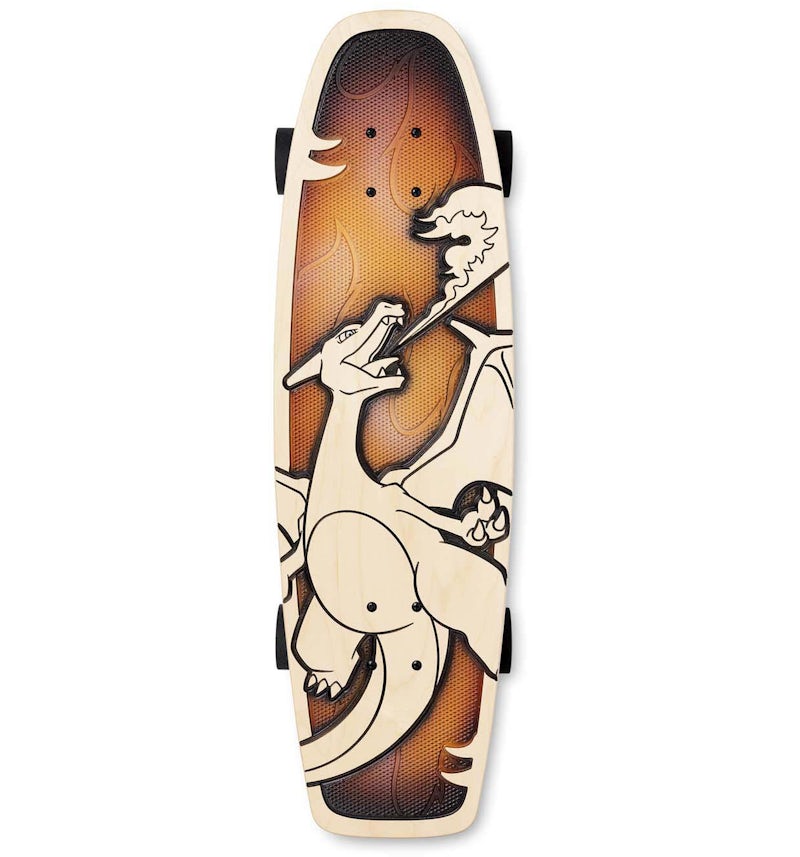 Pokemon x Bear Walker: Charizard Skateboard US