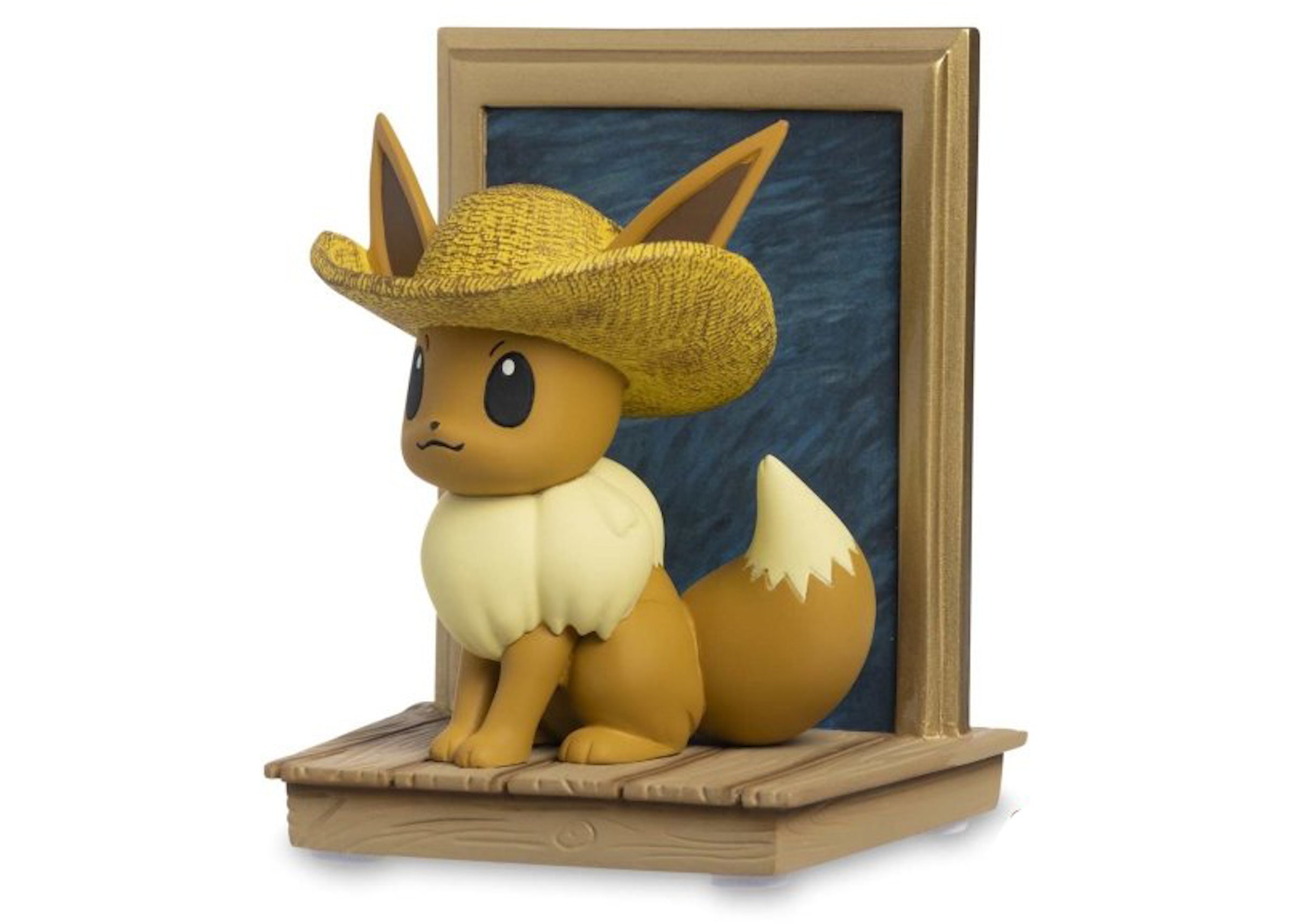 Pokemon Center x Van Gogh Museum: Eevee Inspired by Self-Portrait with  Straw Hat Card 65 Card Sleeves - US