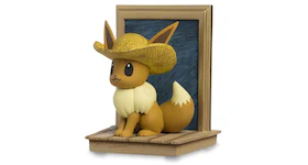 Pokemon Center x Van Gogh Museum: Eevee Inspired by Self-Portrait with Straw Hat Figure