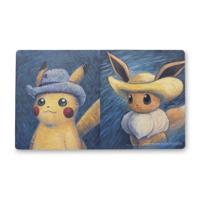 Pokemon Center x Van Gogh Museum: Pikachu & Eevee Inspired by 