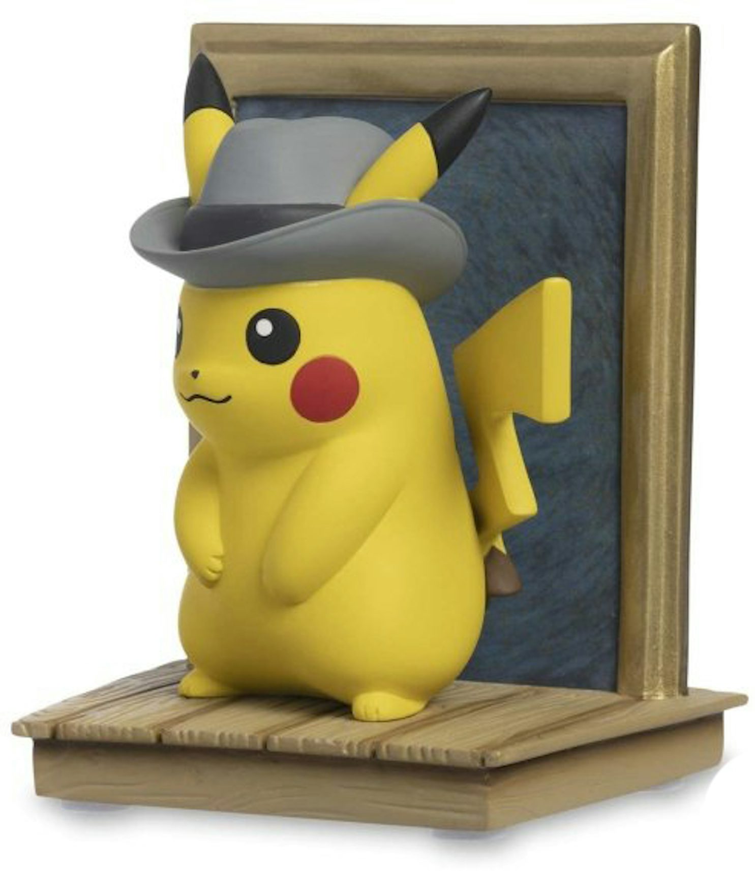 Professional product photo, painted die-cast pikachu figurine