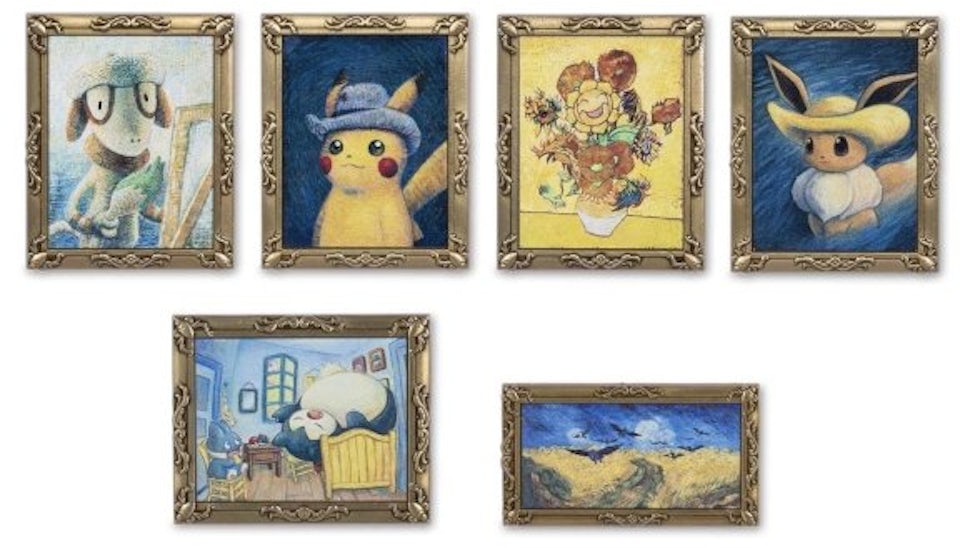 Pokemon Center x Van Gogh Museum: Pokemon Inspired by Paintings 6