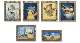Pokemon Center x Van Gogh Museum: Pokemon Inspired by Paintings 6 Pack Pin Box Set