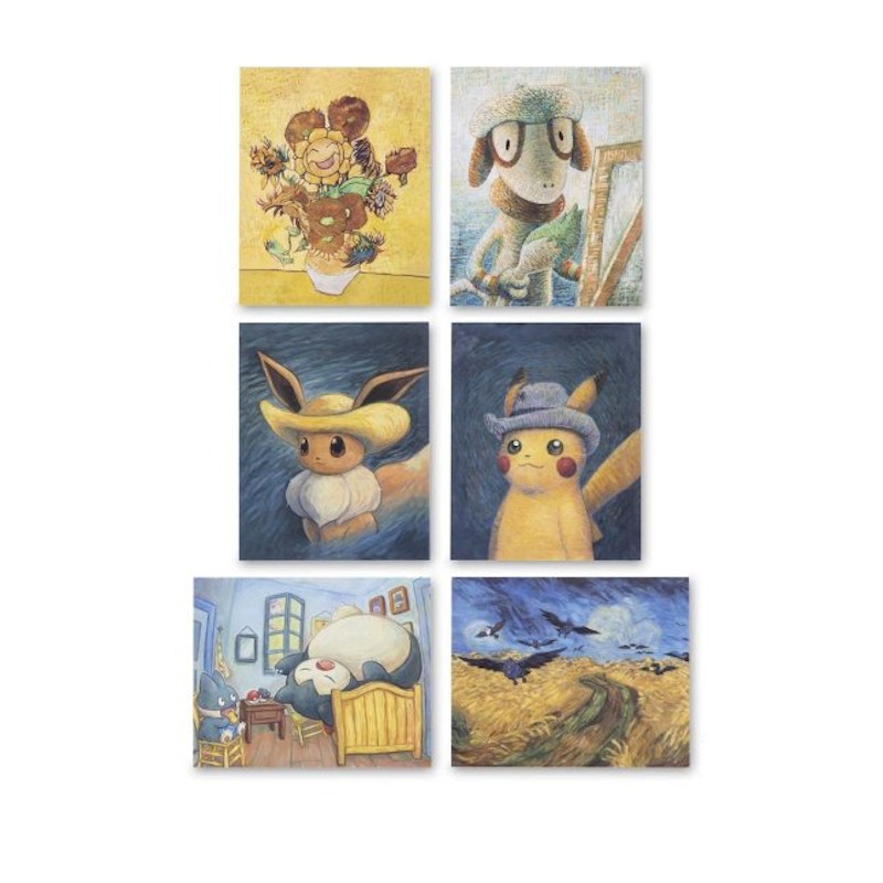 Pokemon Center x Van Gogh Museum: Pokemon Inspired by Paintings