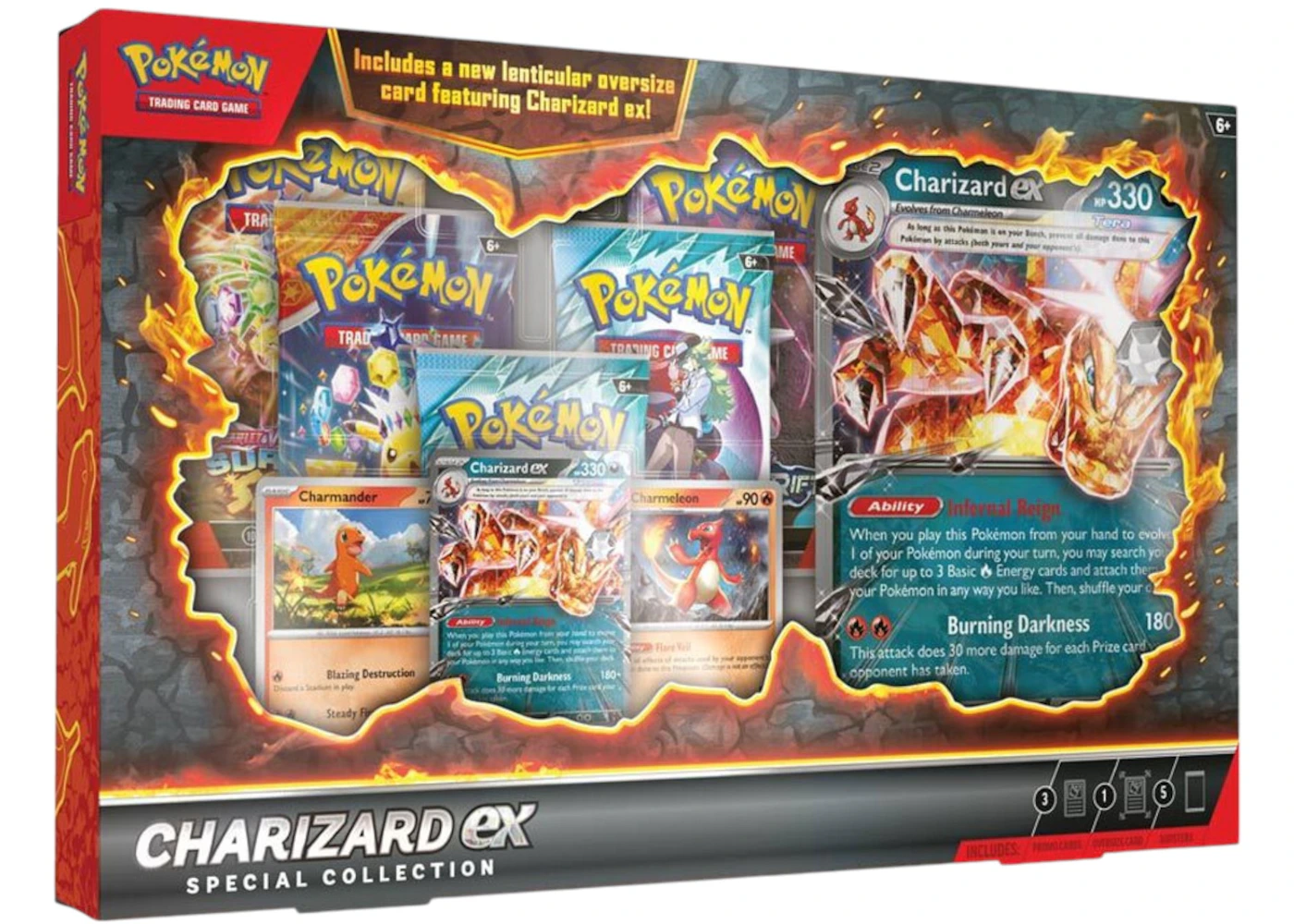 Pokmon Charizard Ex Special Collection Box - US Pokmon Charizard Ex Special Collection Box - US