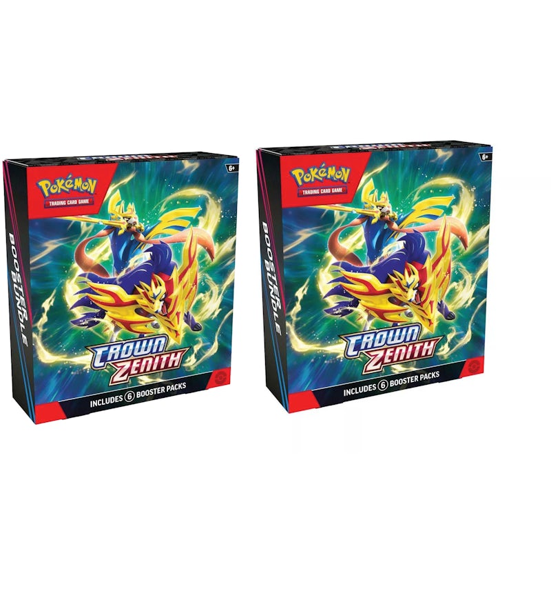 Pokmon Crown Zenith Booster Bundle 2x Lot - US Pokmon Crown Zenith Booster Bundle 2x Lot - US