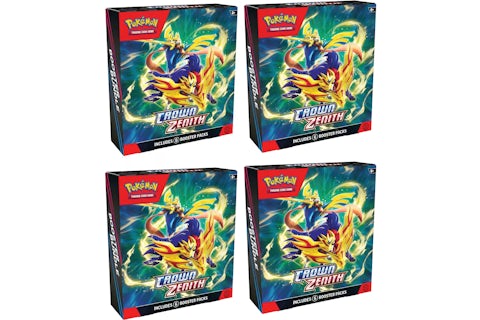 Pokmon Crown Zenith Booster Bundle 4x Lot - US Pokmon Crown Zenith Booster Bundle 4x Lot - US