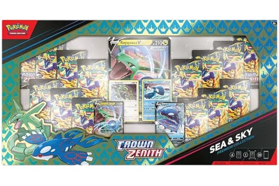 Pokémon Crown Zenith Sea & Sky Premium Collection