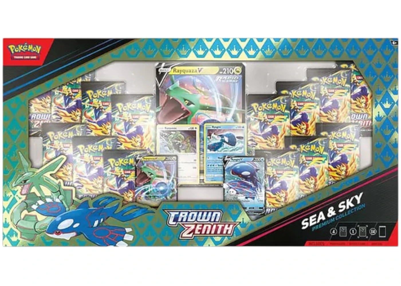 Pokmon Crown Zenith Sea & Sky Premium Collection - US Pokmon Crown Zenith Sea & Sky Premium Collection - US